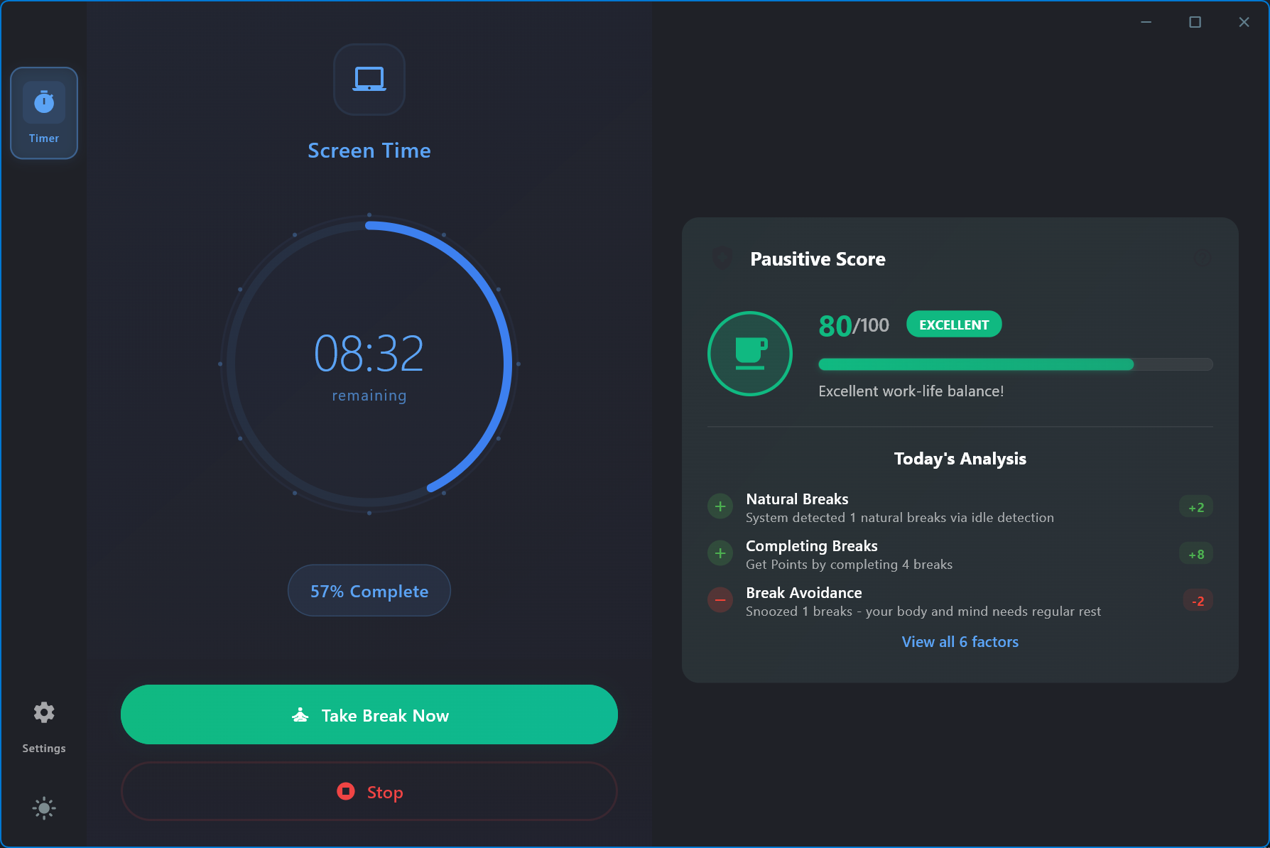 Pausitive Dark Mode